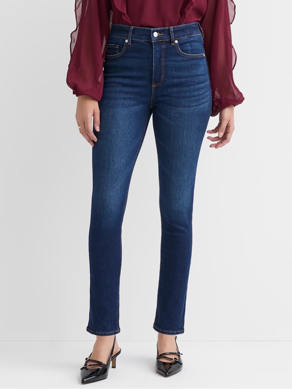 LOFT High-Rise Skinny Jeans